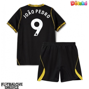 Chelsea Joao Pedro #9 Dětské Venkovní dres komplet 2026-27 Krátký Rukáv (+ trenýrky)